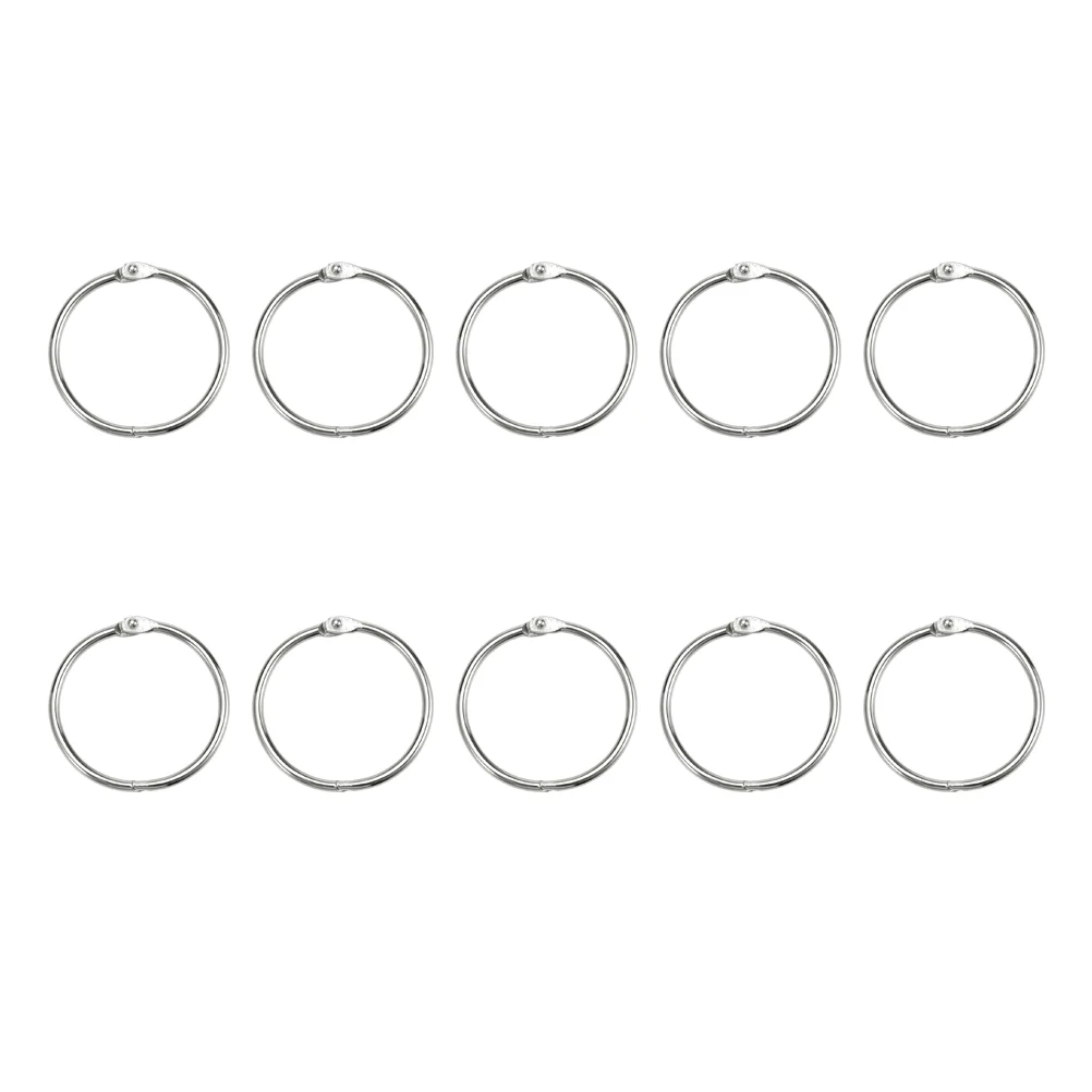 50pcs Loose Leaf Binder Rings Metal Scrapbooking Book Ring Keychain Clip Holder for Photo Paper Organization(Inner
50pcs Loose Leaf Binder Rings Metal Scrapbooking Book Ring Keychain Clip Holder for Photo Paper Organization(Inner