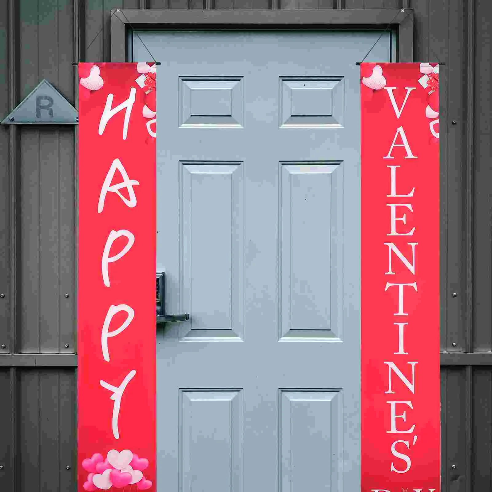 

Valentine Day Decorations Banners Valentine Door Porch Signs Hangings Wall Decoration