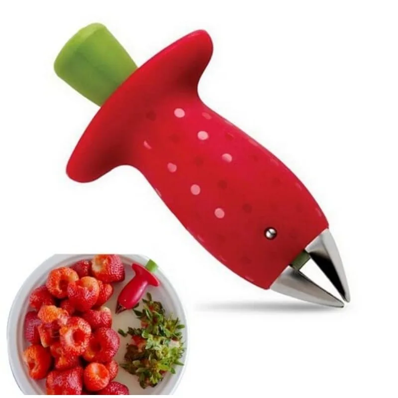 

Strawberry Hullers Fruits Digging Tools Tomato Nuclear Corers Stalks Stem Remover Fruit Knife Kitchen Accessories