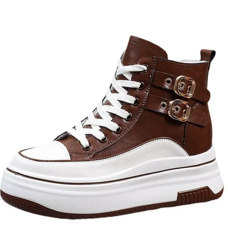 Ботильоны женские из натуральной воловьей кожи, повседневная обувь на платформе, на резиновой подошве, для отдыха, 6 см, весна-осень
Ботильоны женские из натуральной воловьей кожи, повседневная обувь на платформе, на резиновой подошве, для отдыха, 6 см, весна-осень