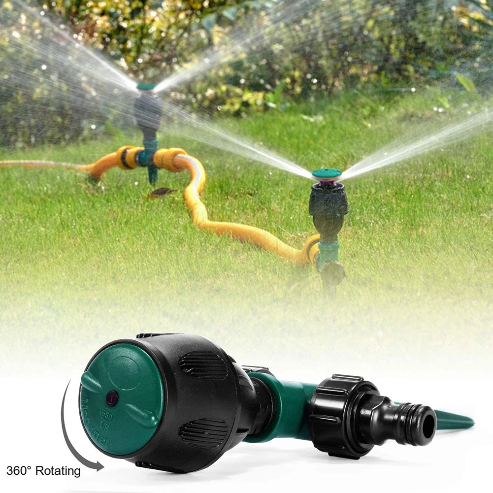 

Stable & Durable Lawn Spike Sprinkler Nursery Agriculture Lawn Sprinkler Nozzle 1 Pcs Green 550 Litres Per Hour