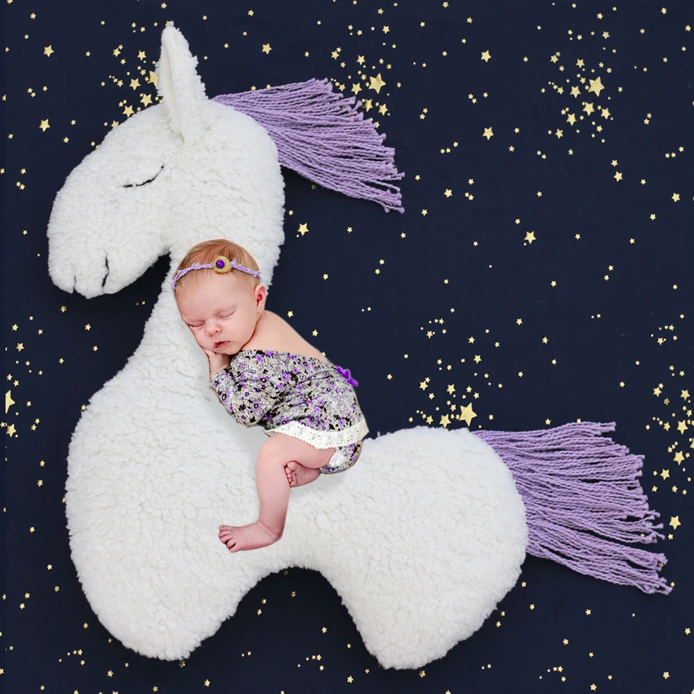 Newborn Photography Posing Unicorn Pony Props Baby Photoshoot Cute Horse Doll Animal Toy Infants Photo Shooting Accessories
Newborn Photography Posing Unicorn Pony Props Baby Photoshoot Cute Horse Doll Animal Toy Infants Photo Shooting Accessories