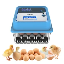 Egg Incubator Fully Automatic Incubator Household Brooder Farm Chicken Bird 12Eggs Incubator Animal Hatchery Poultry Hatcher
Egg Incubator Fully Automatic Incubator Household Brooder Farm Chicken Bird 12Eggs Incubator Animal Hatchery Poultry Hatcher