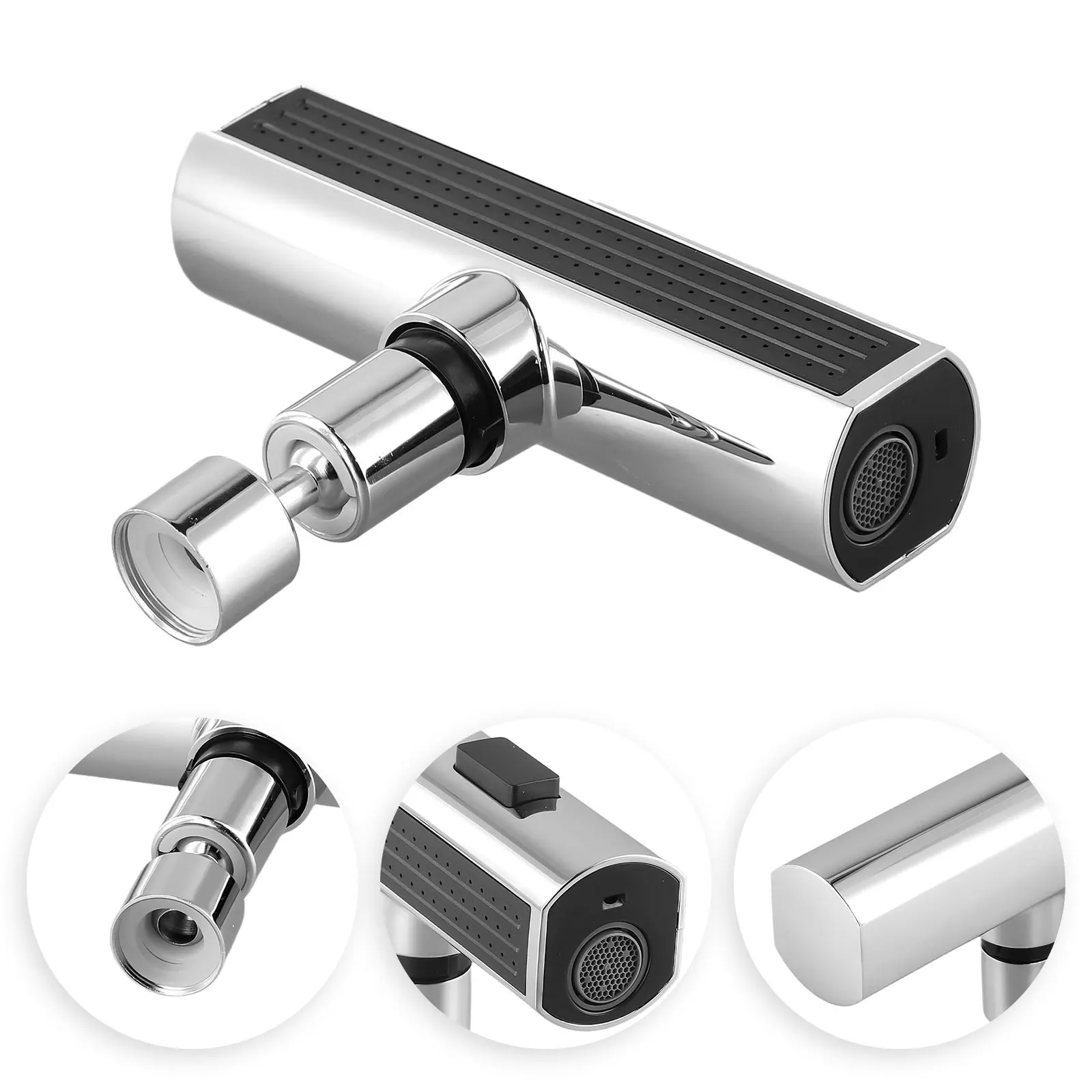 Waterfall Faucet Extension Adapter Sprayer 180 Swivel Pressurized Bubbler Pull-Out Rainfall Waterfall Kitchen Sink Basin Faucet
Waterfall Faucet Extension Adapter Sprayer 180 Swivel Pressurized Bubbler Pull-Out Rainfall Waterfall Kitchen Sink Basin Faucet