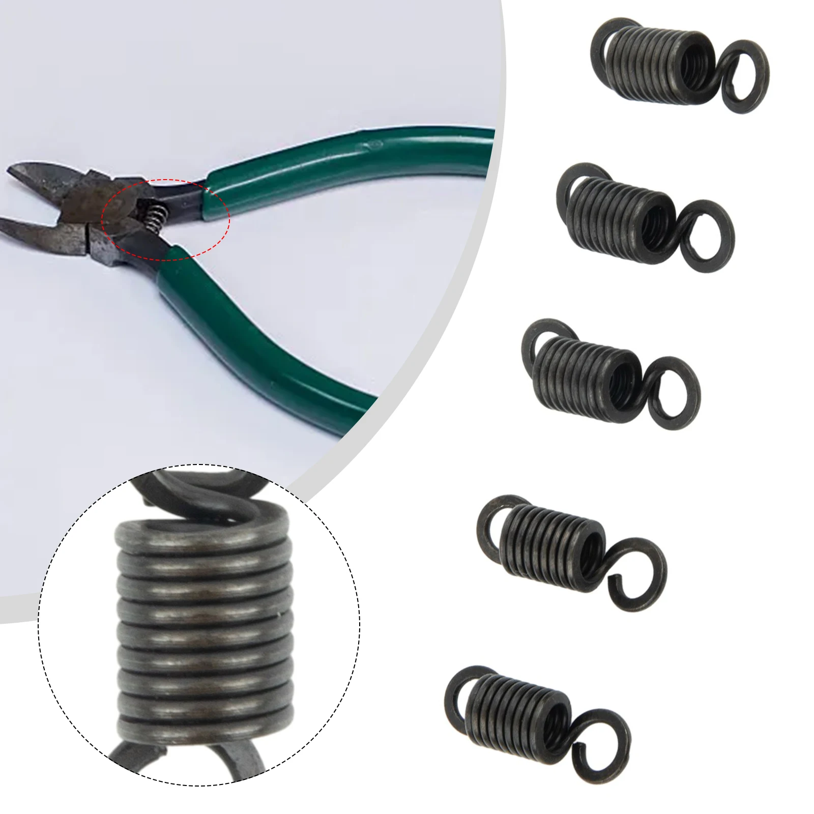 5pcs Metal Wire Stripper Springs For LA815138, LA815238 1.0mm Thick-ness 1.4mm Width Stripper Repair Parts Black Hand Tool Part
5pcs Metal Wire Stripper Springs For LA815138, LA815238 1.0mm Thick-ness 1.4mm Width Stripper Repair Parts Black Hand Tool Part