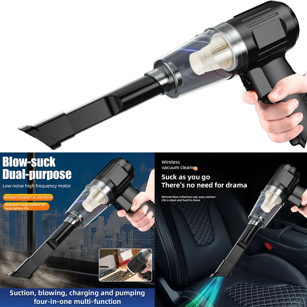 Wireless Car Vacuum Cleaner, Portable Household Small Air Extractor, Handheld High-power Car Dust Blower (blowing And Suction Ch
Wireless Car Vacuum Cleaner, Portable Household Small Air Extractor, Handheld High-power Car Dust Blower (blowing And Suction Ch