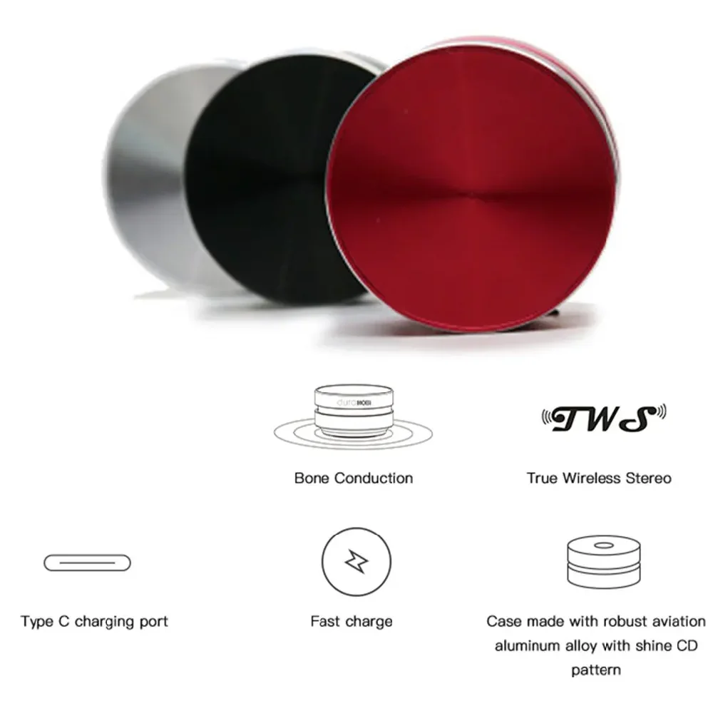 Portable Bluetooth Speaker Vibration Stereo Audio Digital TWS Wireless Small Bone Conduction Speakers Dropshipping Freeshipping
Portable Bluetooth Speaker Vibration Stereo Audio Digital TWS Wireless Small Bone Conduction Speakers Dropshipping Freeshipping