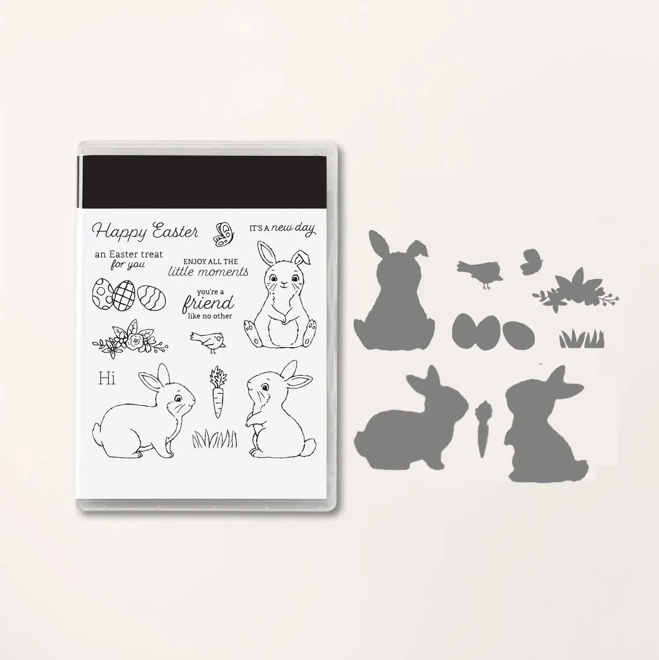 2024 Rabbit Metal Cutting Dies Sets and Clear Stamps for DIY Scrapbooking Card Paper Crafts Making Photo Album Decor
2024 Rabbit Metal Cutting Dies Sets and Clear Stamps for DIY Scrapbooking Card Paper Crafts Making Photo Album Decor