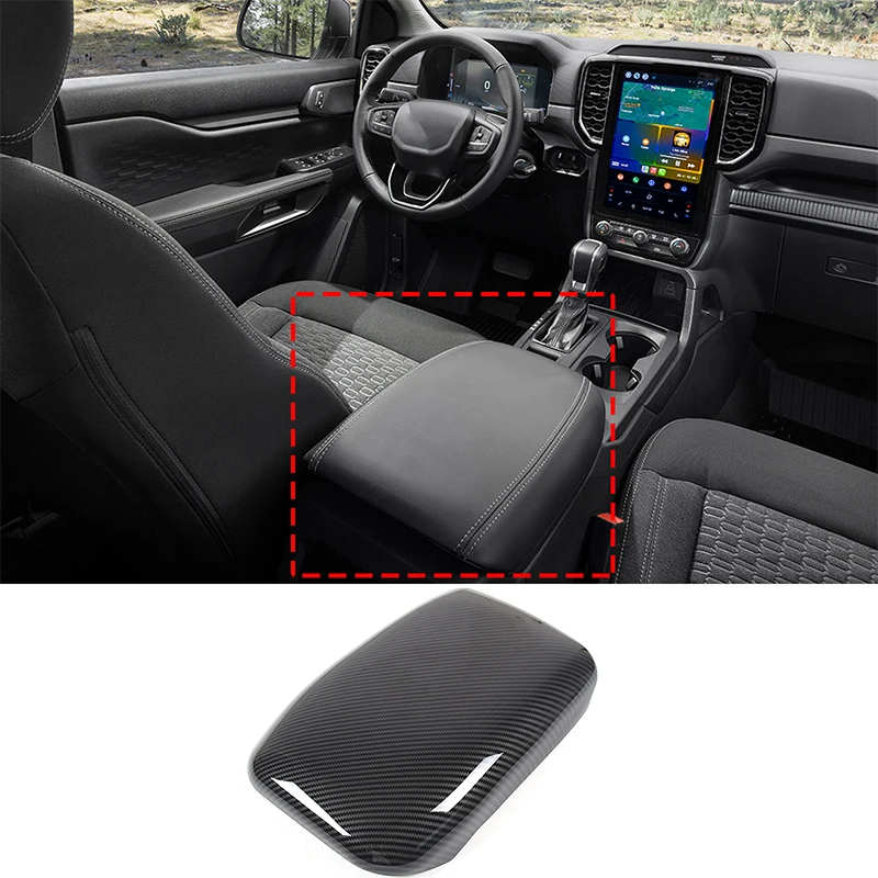 For Ford Ranger 2023 ABS carbon fiber car center console armrest box cover decorative accessories
For Ford Ranger 2023 ABS carbon fiber car center console armrest box cover decorative accessories