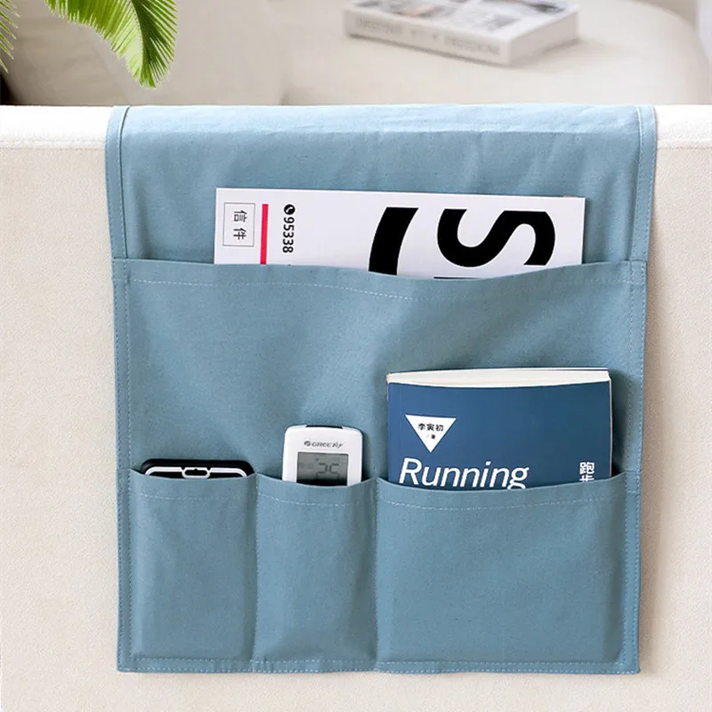 Sofa Armrest Storage Hanging Bag Home Canvas Remote Control Mobile Phone Debris Books Multifunctional Chair Back Organizer Bag
Sofa Armrest Storage Hanging Bag Home Canvas Remote Control Mobile Phone Debris Books Multifunctional Chair Back Organizer Bag