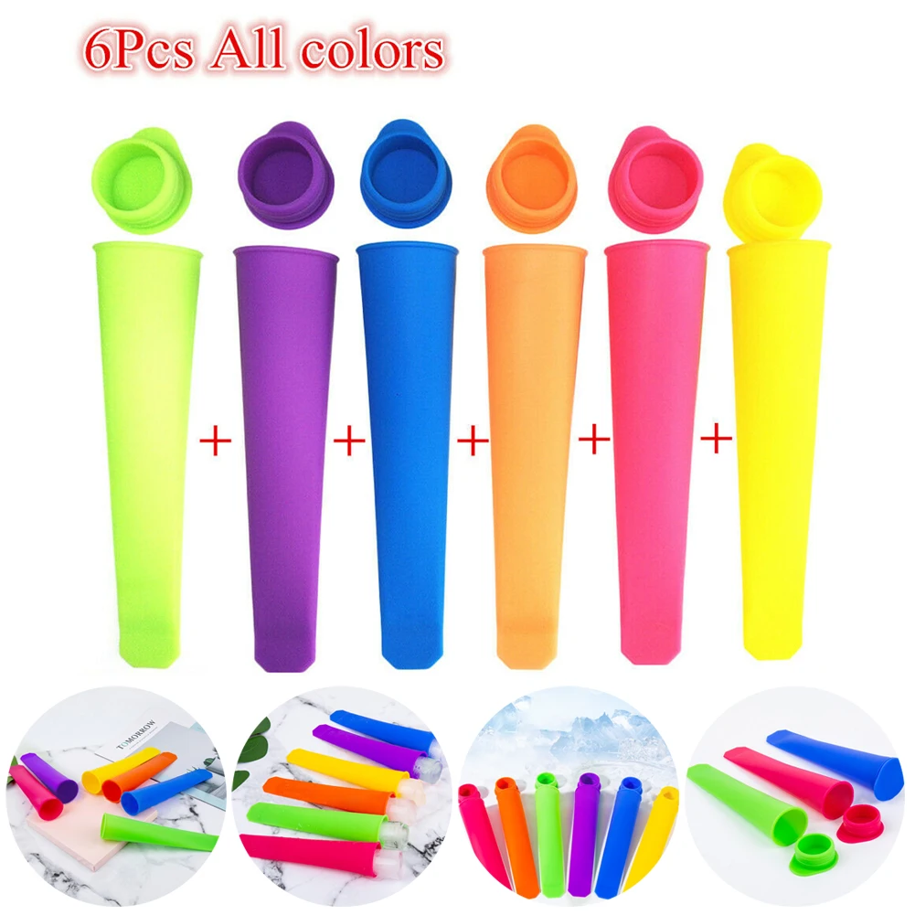 1/6Pcs Ice Cream Silicone Mold Silicone Ice Cream Yogurt Jelly Frozen Mould Tool Kitchen Tools Accessories
1/6Pcs Ice Cream Silicone Mold Silicone Ice Cream Yogurt Jelly Frozen Mould Tool Kitchen Tools Accessories
