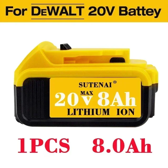 2023 Upgrade DCB200 20V 6000mAh Battery , charger For Dewalt 18V DCB184 DCB200 DCB182 DCB180 DCB181 DCB182 DCB201 Tools Battery
2023 Upgrade DCB200 20V 6000mAh Battery , charger For Dewalt 18V DCB184 DCB200 DCB182 DCB180 DCB181 DCB182 DCB201 Tools Battery
