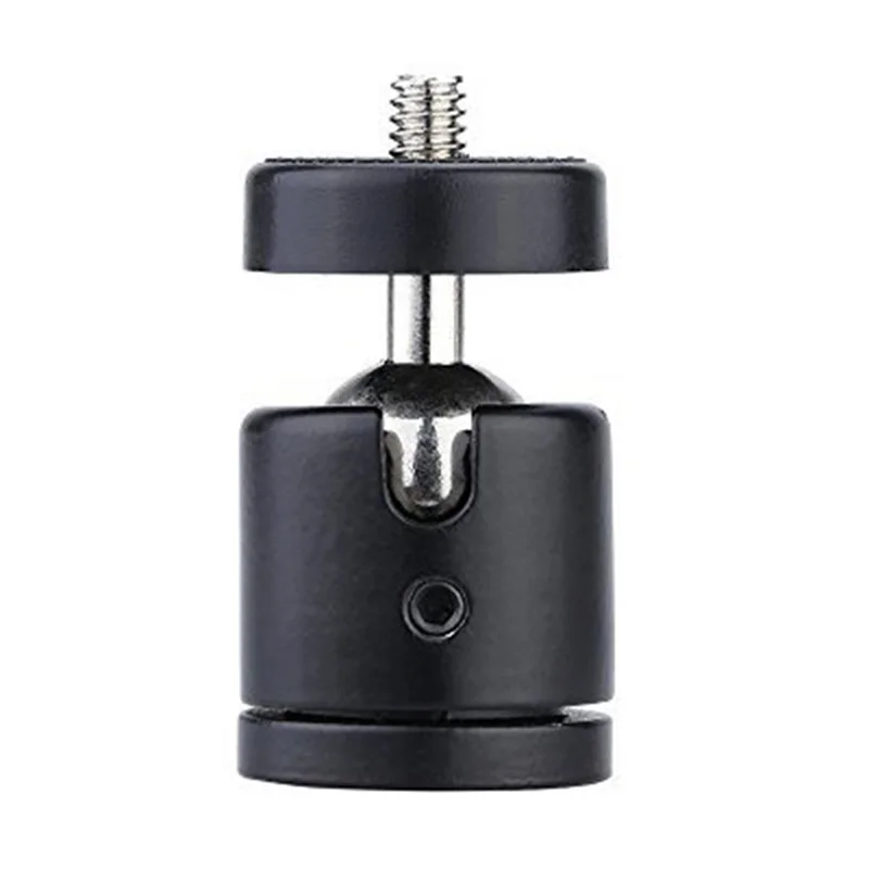 Mini-Swivel Ball Head Mount With 1/4 Hotshoe Mount Adapter 360-Degree Aluminum Tripod Ballhead For DSLR Light Stand Camrea Joint
Mini-Swivel Ball Head Mount With 1/4 Hotshoe Mount Adapter 360-Degree Aluminum Tripod Ballhead For DSLR Light Stand Camrea Joint