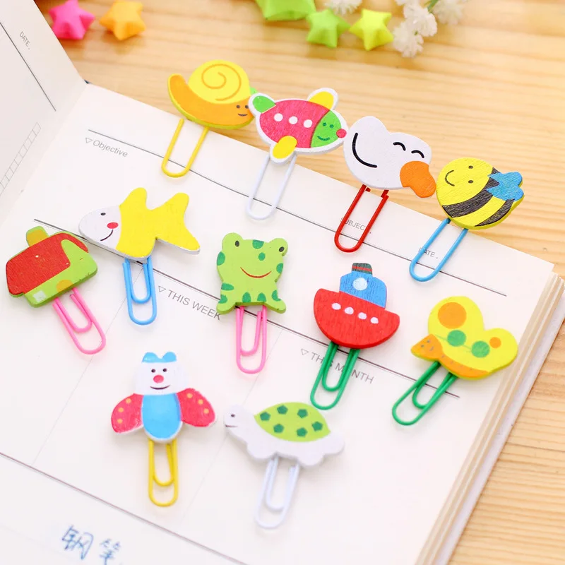 4 Set Cartoon Photo Wooden Paper Clips Painted Lovely Animal Paperclip Stationery Decorative Office School Supplies
4 Set Cartoon Photo Wooden Paper Clips Painted Lovely Animal Paperclip Stationery Decorative Office School Supplies