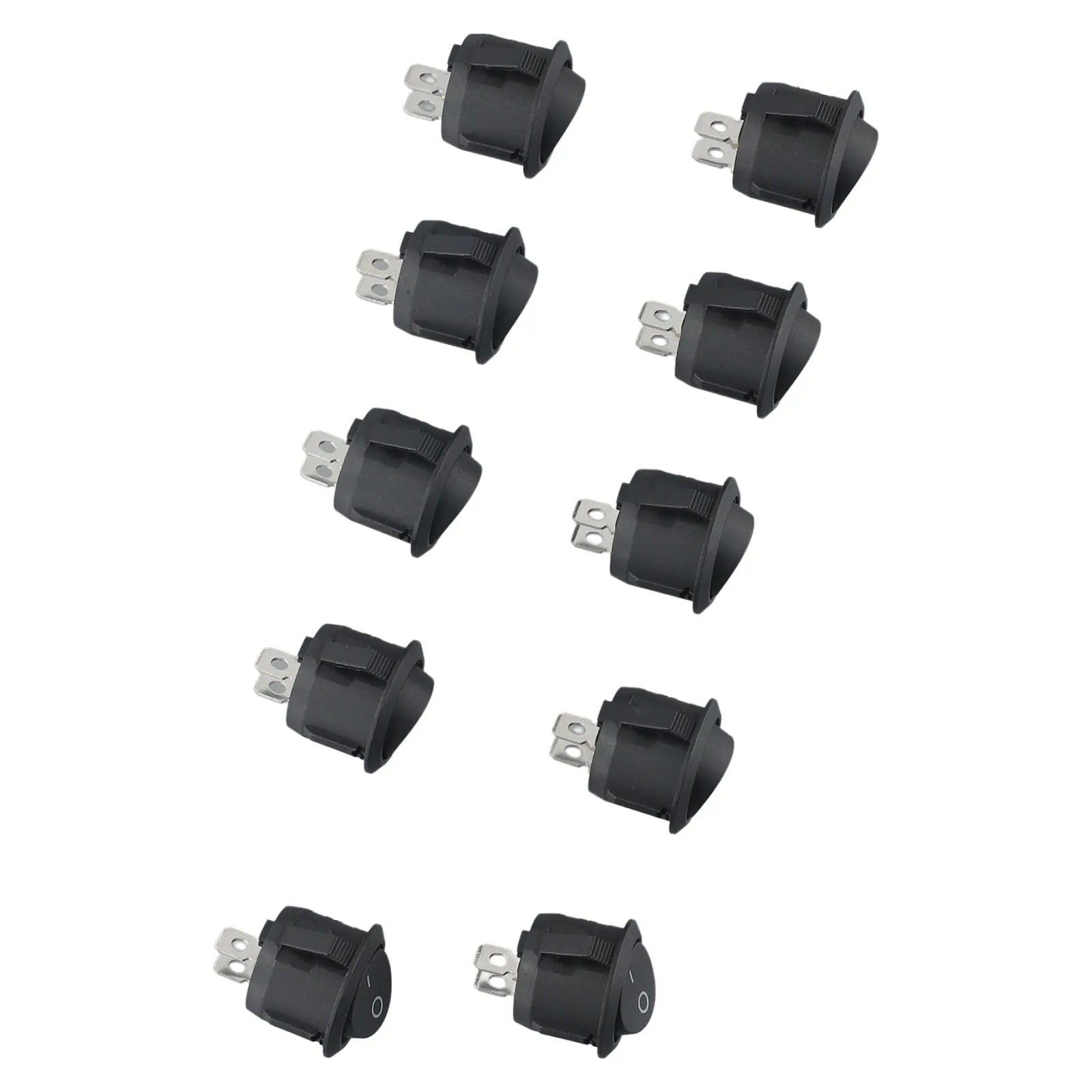Materials in 10PCS 12v Round Rocker Switch, ON/OFF Switch for Camper Van Caravan Motorhome, Robust and Long Lasting
Materials in 10PCS 12v Round Rocker Switch, ON/OFF Switch for Camper Van Caravan Motorhome, Robust and Long Lasting