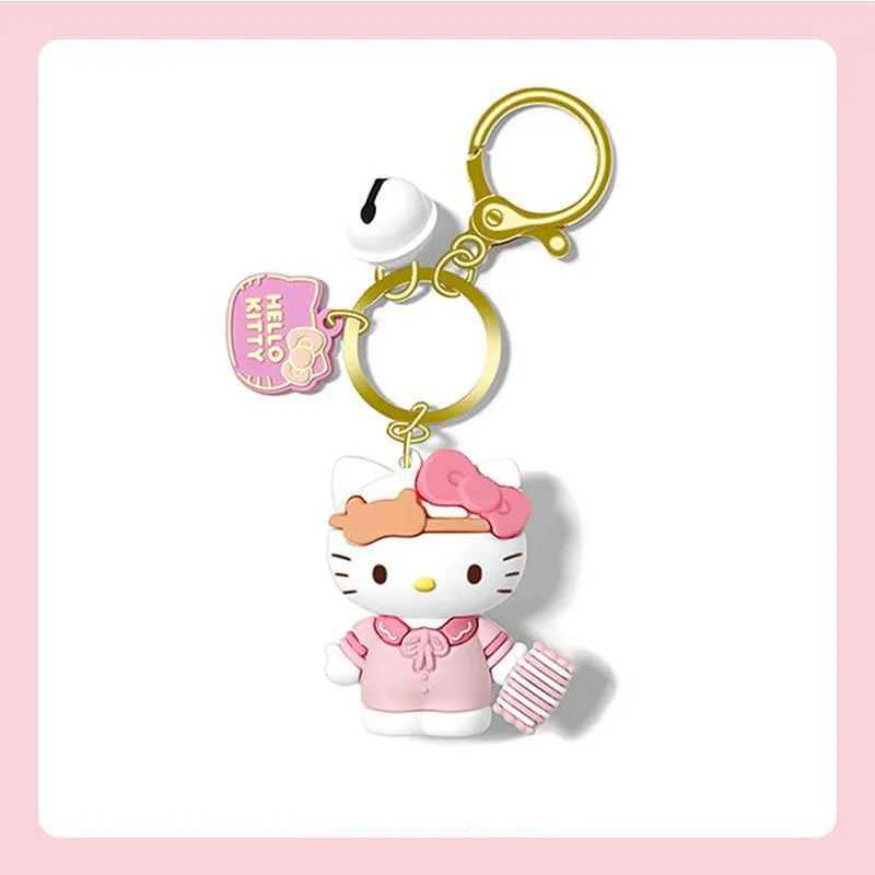 Kawaii Anime Figure Hello Kitty Cross-Dressing Keychain Cartoon Cute Girl's Heart Backpack Pendant Couple Style Birthday Gift
Kawaii Anime Figure Hello Kitty Cross-Dressing Keychain Cartoon Cute Girl's Heart Backpack Pendant Couple Style Birthday Gift