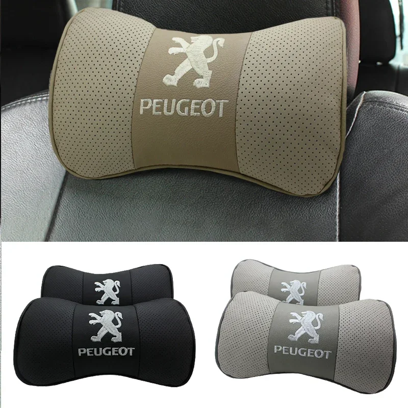 Car Neck Pillows Headrest Genuine Leather Embroidery for 307 207 407 206 107 307 308 406 301 208GTi 208 Accessories 
Car Neck Pillows Headrest Genuine Leather Embroidery for 307 207 407 206 107 307 308 406 301 208GTi 208 Accessories