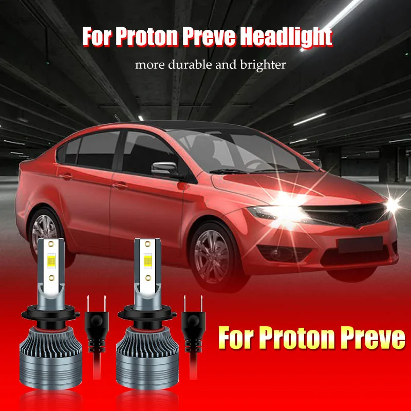 

For Proton Preve H7 Car LED Headlamp LED Headlight Bulb 2Pcs 4300K 6000K xpower Recomark