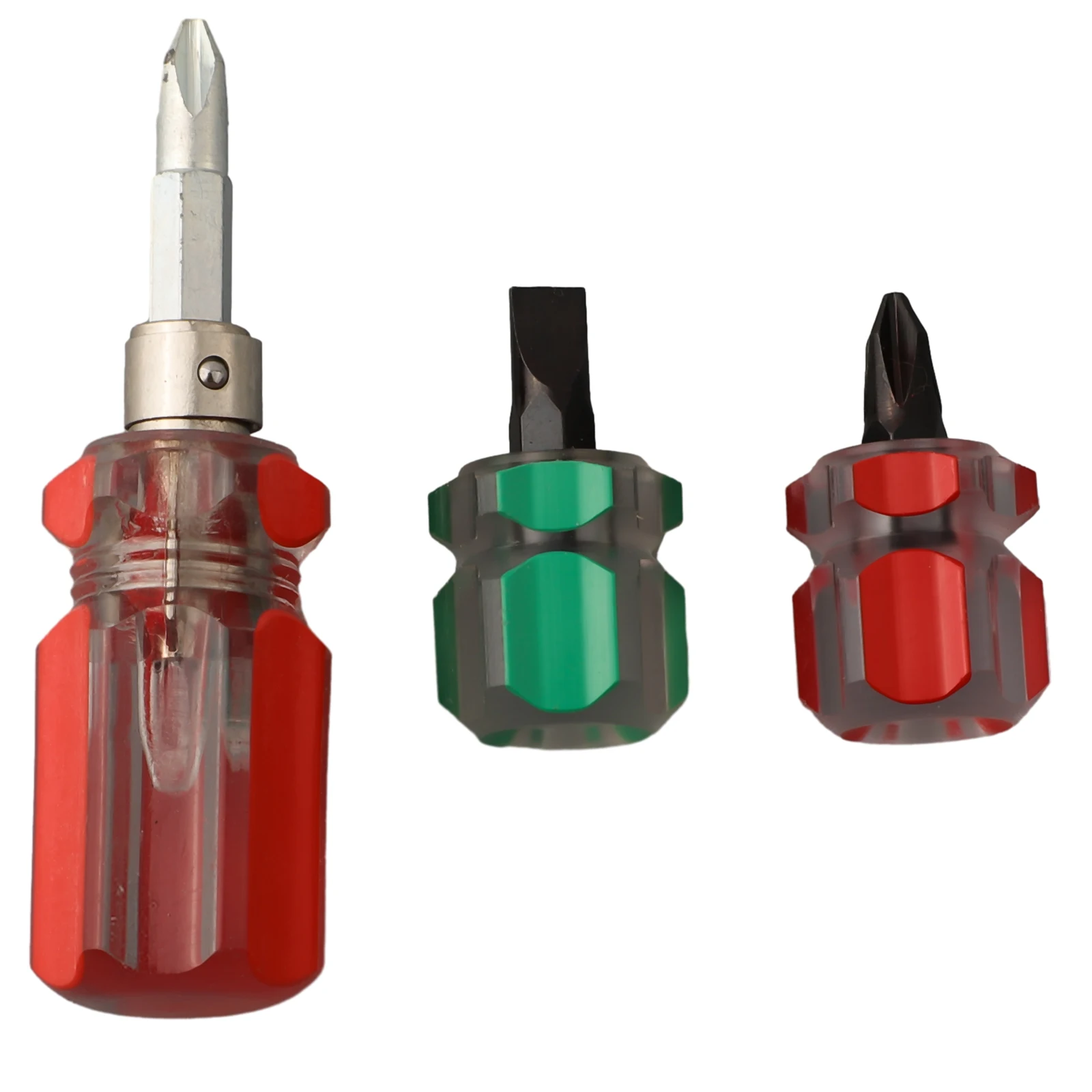 3Pcs Short Screwdriver Flat Head /Cross-Head/2-In-1 Interchangeable Screwdriver Manual Maintenance Tools Hand Tool
3Pcs Short Screwdriver Flat Head /Cross-Head/2-In-1 Interchangeable Screwdriver Manual Maintenance Tools Hand Tool