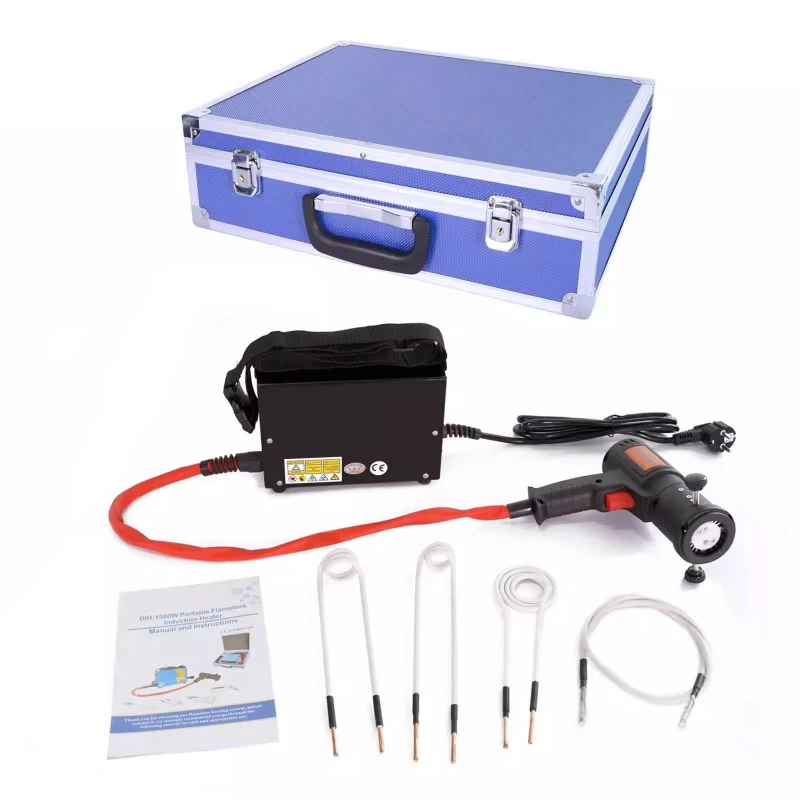 Multifunctional Handheld Portable 1.5KW Nut Flameless Induction Heater Split Screw Heating Machine Rusty Bolt Removal Machine
Multifunctional Handheld Portable 1.5KW Nut Flameless Induction Heater Split Screw Heating Machine Rusty Bolt Removal Machine
