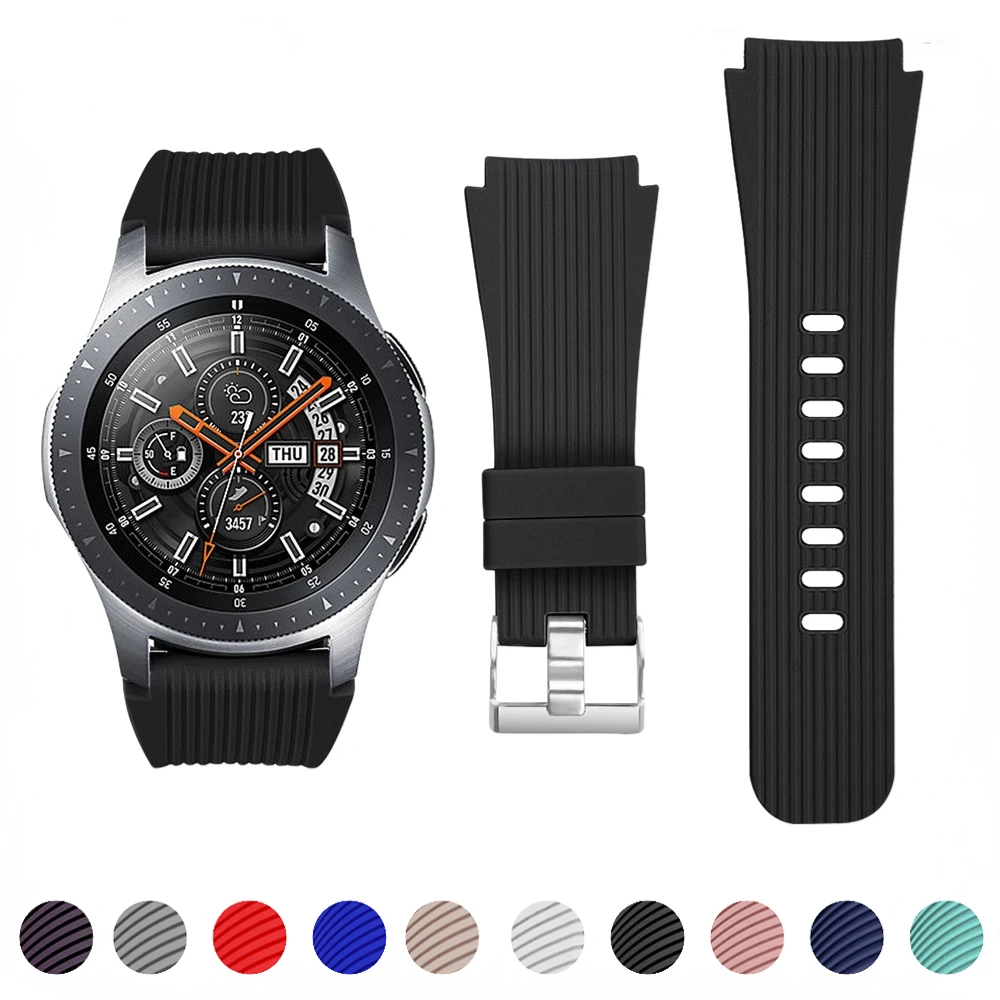22mm 20mm Silicone Band for Samsung Watch 46mm 42mm/Gear S3/Active 2/Huawei Watch GT 2 Replaceable Bracelet Belt for Amazfit GTR
22mm 20mm Silicone Band for Samsung Watch 46mm 42mm/Gear S3/Active 2/Huawei Watch GT 2 Replaceable Bracelet Belt for Amazfit GTR