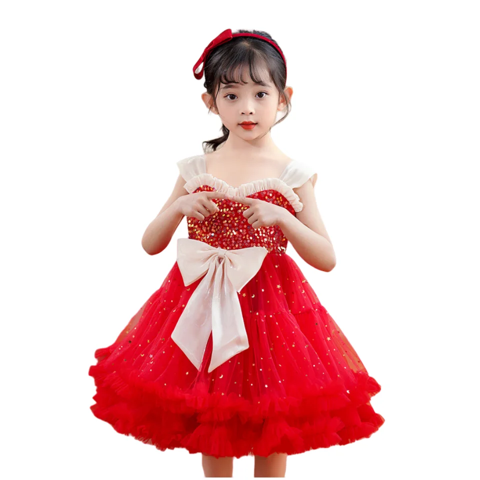 

Baby Girls Pageant Dresses Child Prom Wedding Birthday Princess Costume For Age 4 7 9 10 12 14 Kids Years Blue Bow Party Clothes