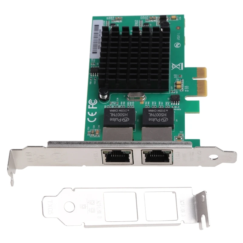 Dual Gigabit Port PCIE 1X 1G Fiber Server Lan Card for Intel 82575 Pci-e 2 Ports RJ45 Desktop Server Adapt
Dual Gigabit Port PCIE 1X 1G Fiber Server Lan Card for Intel 82575 Pci-e 2 Ports RJ45 Desktop Server Adapt