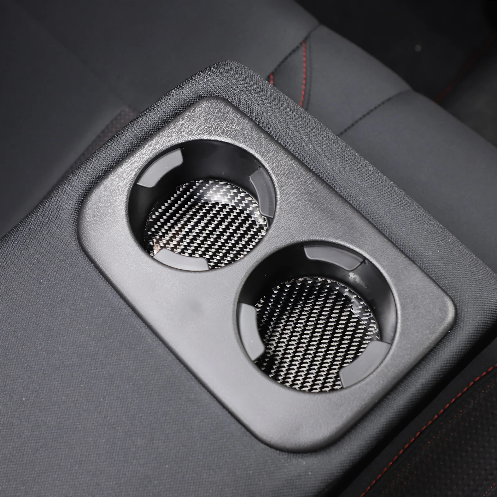 Soft Carbon Fiber Rear Drain Cup Holder Coaster Panel Trim Sticker For 2022-2023 Subaru WRX STI Car Interior Accessories
Soft Carbon Fiber Rear Drain Cup Holder Coaster Panel Trim Sticker For 2022-2023 Subaru WRX STI Car Interior Accessories