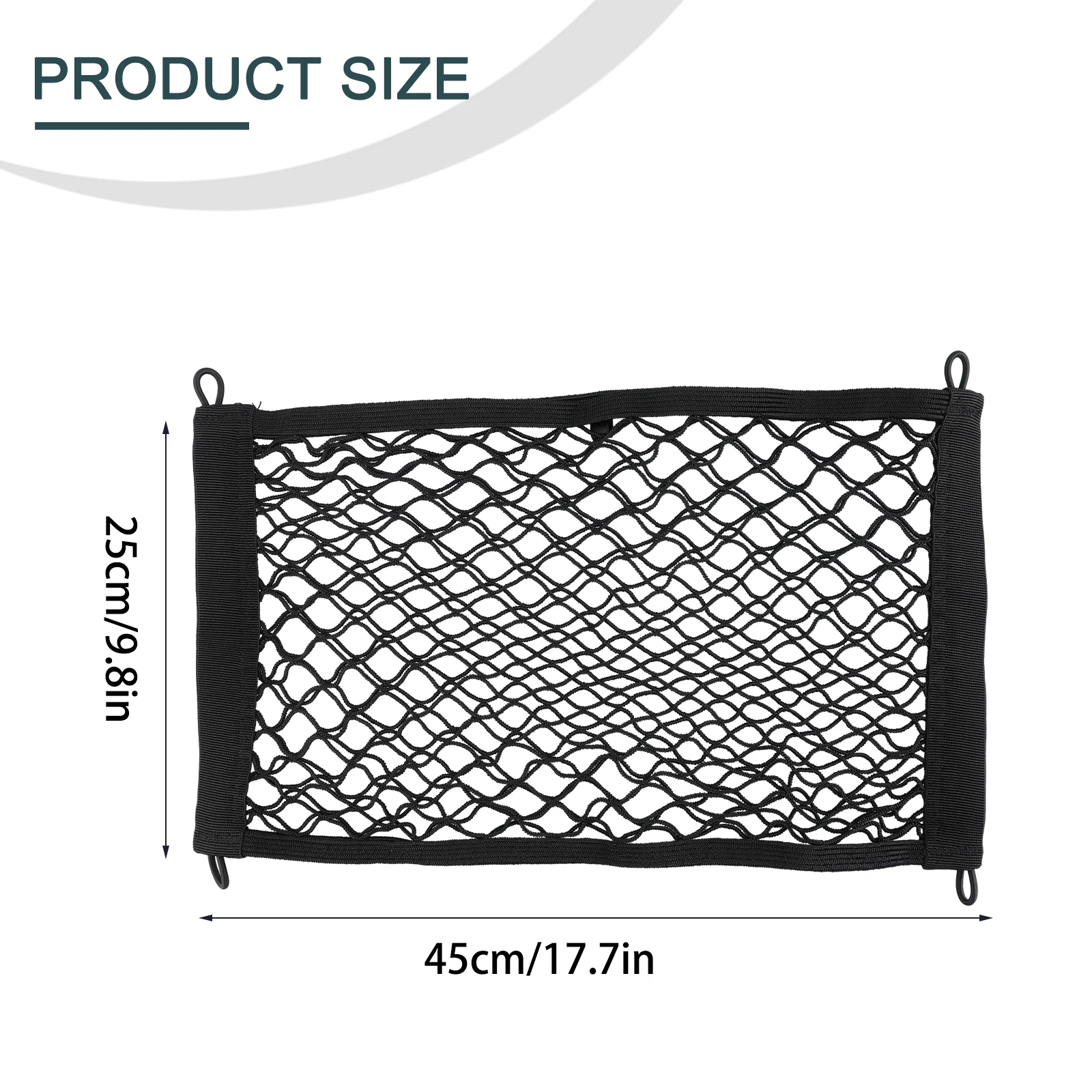 Car Parts Cargo Nets Car Truck 2pcs/set 45x25cm/17.71x9.84inch Car Stretchable Elastic Storage Mesh Bag Nylon Small Cargo Net
Car Parts Cargo Nets Car Truck 2pcs/set 45x25cm/17.71x9.84inch Car Stretchable Elastic Storage Mesh Bag Nylon Small Cargo Net