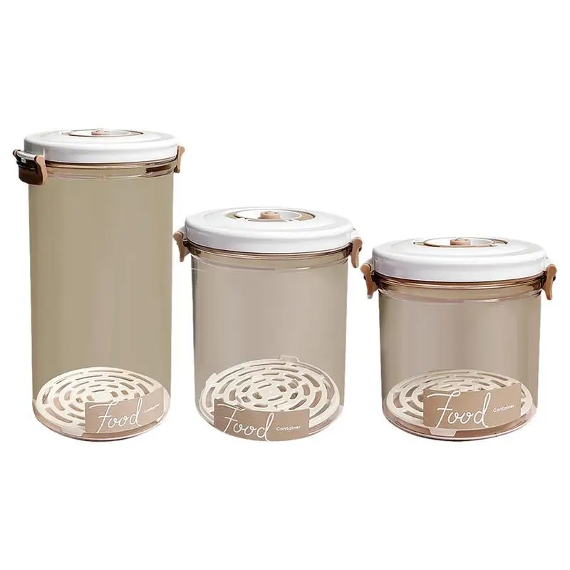 

Food Saver Vacuum Containers Leakproof Food Dispenser Airtight Jar Box For Sealed Preservation Food Storage Box Kitchen Gadgets