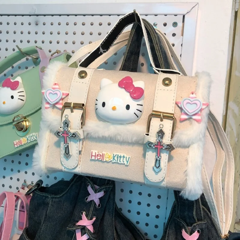 Kawaii Hello Kittys Lolita Jk женская сумка Y2K стильные сумки на плечо для девочек Мультяшные аниме Kt Cat Tote Bag милые подарки на день рождения
Kawaii Hello Kittys Lolita Jk женская сумка Y2K стильные сумки на плечо для девочек Мультяшные аниме Kt Cat Tote Bag милые подарки на день рождения