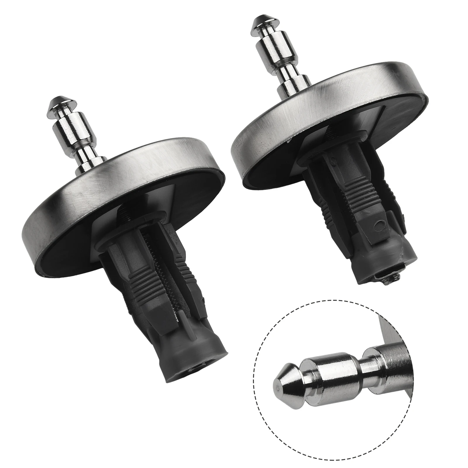 Accessories Toilet Seat Hinge Heavy Duty Hinge Pair Parts Soft Release Quick Stainless Steel 2PCS Fitting Durable
Accessories Toilet Seat Hinge Heavy Duty Hinge Pair Parts Soft Release Quick Stainless Steel 2PCS Fitting Durable