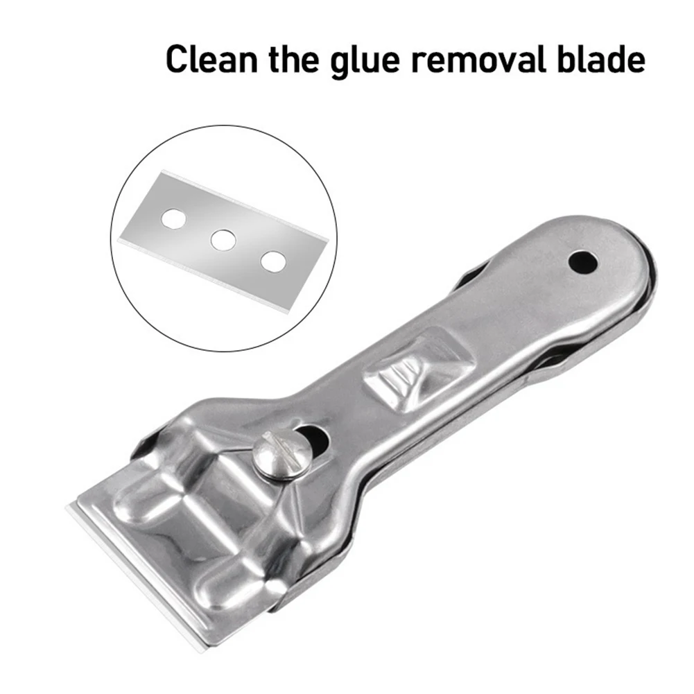 1PC Scraper Cleaner With 1pc Spare Blades Durable Glass Ceramic Hob Remover Scraper Cleaner Remover Cleaning Tool
1PC Scraper Cleaner With 1pc Spare Blades Durable Glass Ceramic Hob Remover Scraper Cleaner Remover Cleaning Tool