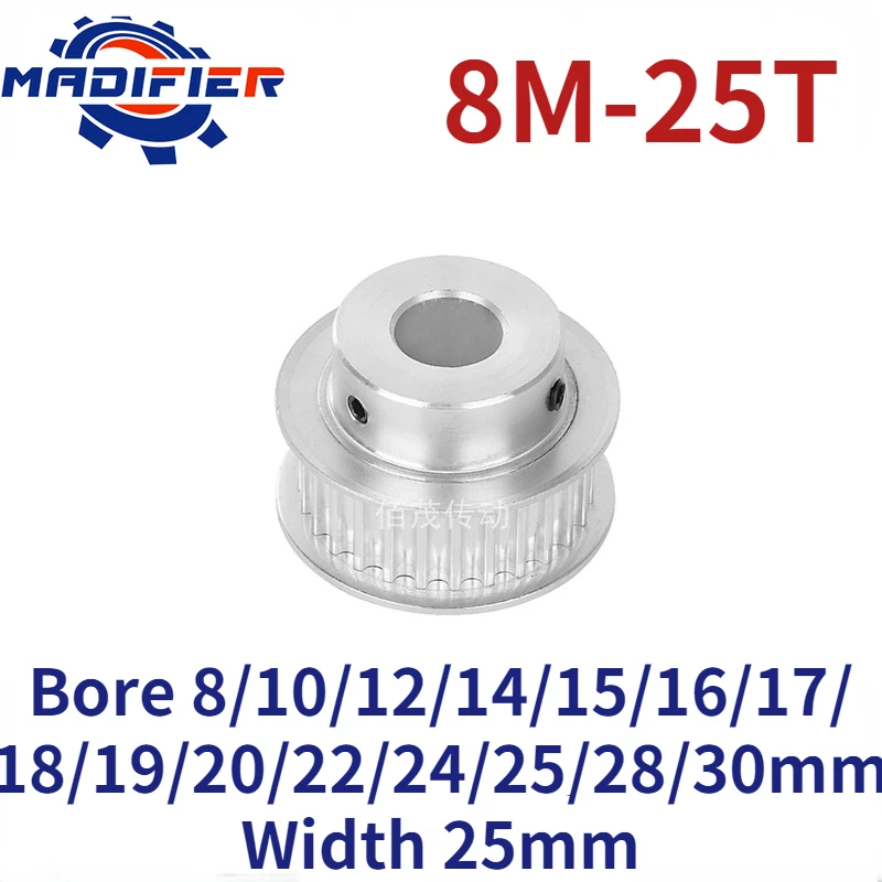 8M 25 Teeth BF Convex Table Synchronous Belt Pulley Slot Width 25mm Inner Hole 8/10/12/14/15/16/17/18/19/20/22/24/25/28/30mm
8M 25 Teeth BF Convex Table Synchronous Belt Pulley Slot Width 25mm Inner Hole 8/10/12/14/15/16/17/18/19/20/22/24/25/28/30mm