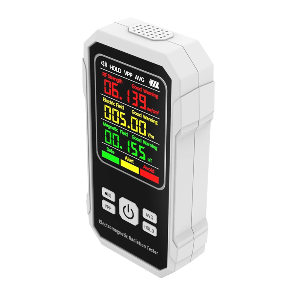 Three Parameters Audible Alarm Function Digital Electromagnetic Field Radiation Detector High Voltage Equipment
Three Parameters Audible Alarm Function Digital Electromagnetic Field Radiation Detector High Voltage Equipment