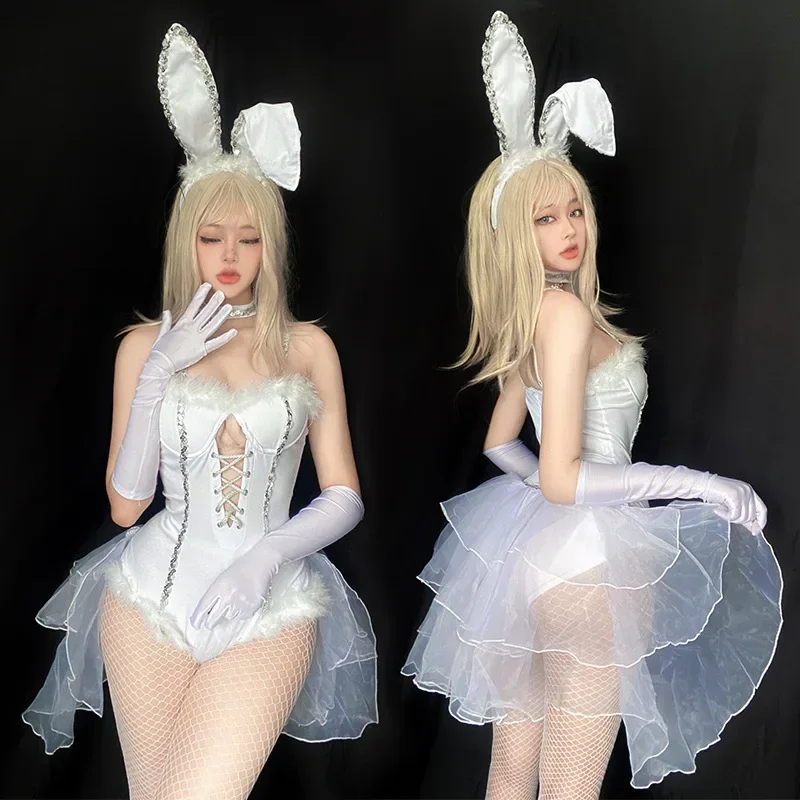 Easter Bunny Sexy Costume Suit for Women Girl Maid Halloween Birthday Carnival Party Cosplay Costume Women Outfits
Easter Bunny Sexy Costume Suit for Women Girl Maid Halloween Birthday Carnival Party Cosplay Costume Women Outfits