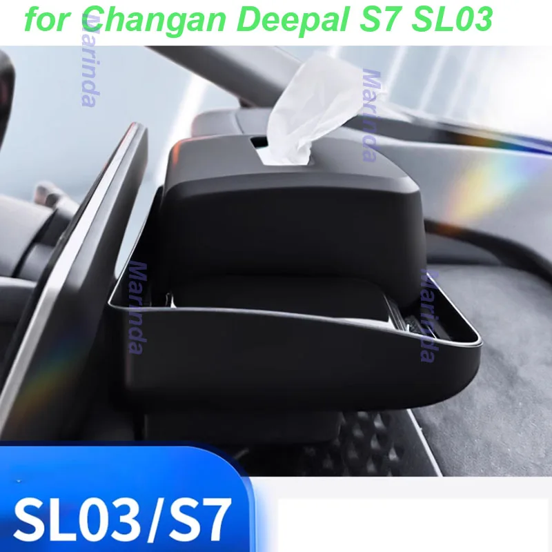Car Tissue Boxes Behind Screen for Changan Deepal S7 SL03 Behind Central Console Holder Tissue Storage Box Interior Accessories
Car Tissue Boxes Behind Screen for Changan Deepal S7 SL03 Behind Central Console Holder Tissue Storage Box Interior Accessories