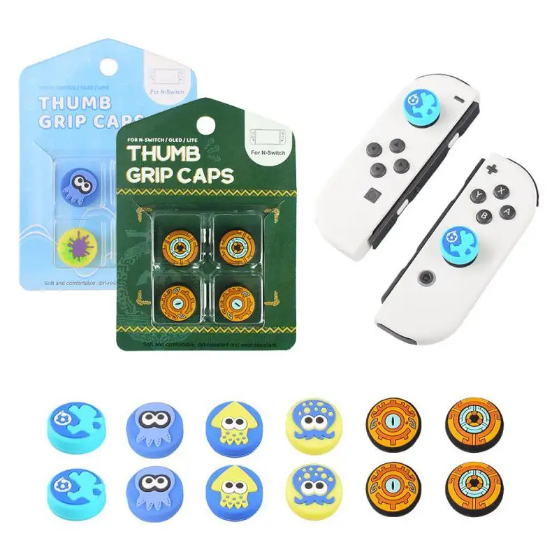 for Nintendo Switch Joycon Thumb Rocker Cap Button Caps 3D Protective Controller Silicone Cover Accessories for Nintendo Switch
for Nintendo Switch Joycon Thumb Rocker Cap Button Caps 3D Protective Controller Silicone Cover Accessories for Nintendo Switch