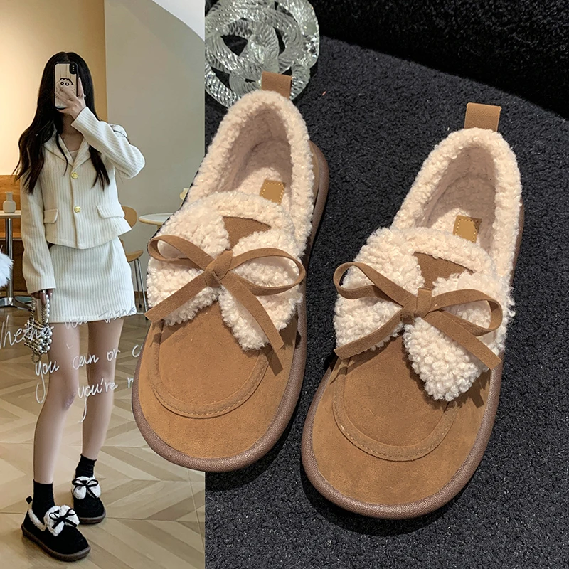 Damyuan Women Casual Shoes Flat Shoes Plush Warm Fashion Ladies Lazy Shoes Outdoor Walking Shoes Breathable Zapatillas Mujer
Damyuan Women Casual Shoes Flat Shoes Plush Warm Fashion Ladies Lazy Shoes Outdoor Walking Shoes Breathable Zapatillas Mujer
