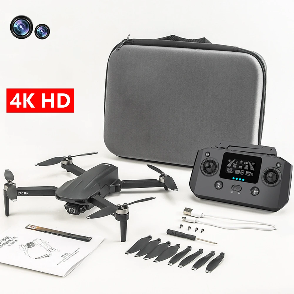 L700 PRO Drone Brushless Motor Foldable Four-axis FPV 1.2km 4K Professional Dual GPS HD Camera Aerial Photography Flying Toys
L700 PRO Drone Brushless Motor Foldable Four-axis FPV 1.2km 4K Professional Dual GPS HD Camera Aerial Photography Flying Toys