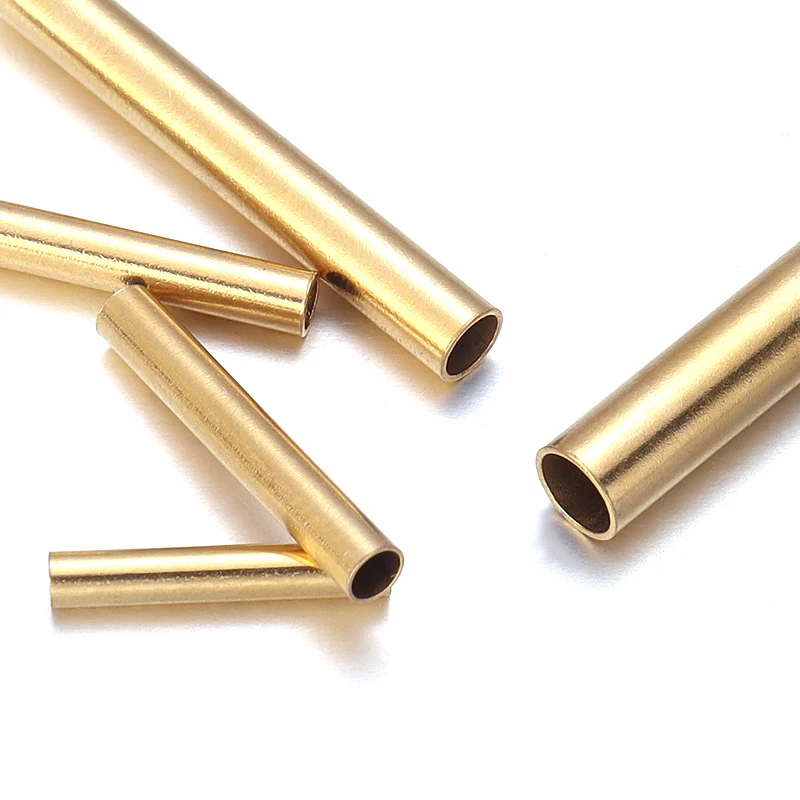 10Pcs Multi Size Stainless Steel Pipe Straight Tube DIY Bracelet Necklace Connector Jewelry Making Fashion Accessories
10Pcs Multi Size Stainless Steel Pipe Straight Tube DIY Bracelet Necklace Connector Jewelry Making Fashion Accessories