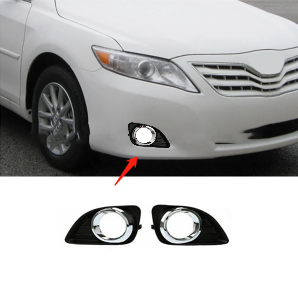 2pcs Front Fog Light Covers Frame Fit For-Camry 2010-2011 Driver And Passenger Side #52040-06050 Black ABS Exterior Accessories
2pcs Front Fog Light Covers Frame Fit For-Camry 2010-2011 Driver And Passenger Side #52040-06050 Black ABS Exterior Accessories