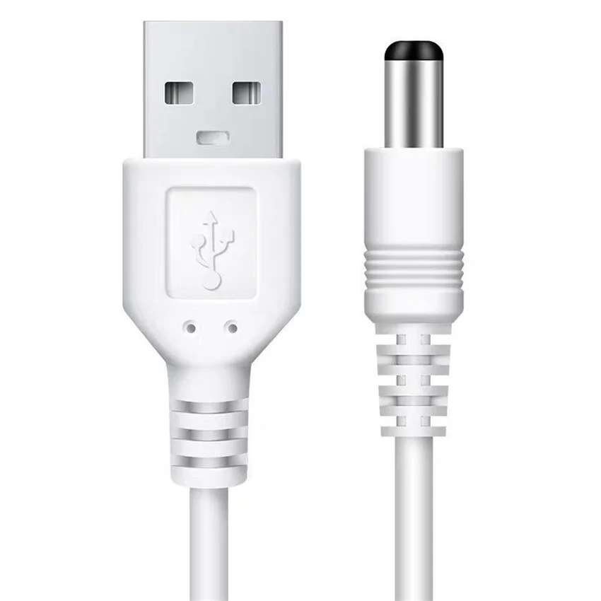 Nail lamp charging wire USB speaker fan white wire computer heat sink charging wire dc5.5 * 2.1 power supply wire
Nail lamp charging wire USB speaker fan white wire computer heat sink charging wire dc5.5 * 2.1 power supply wire