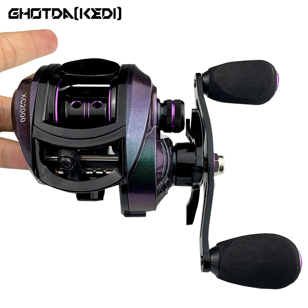 Ghotda Left Right Magnetic Brake Lure Casting Reel Max Pull Force 8kg Gear Ratio 8.1:1 Quality Ultra Light Carp Fishing Wheels
Ghotda Left Right Magnetic Brake Lure Casting Reel Max Pull Force 8kg Gear Ratio 8.1:1 Quality Ultra Light Carp Fishing Wheels