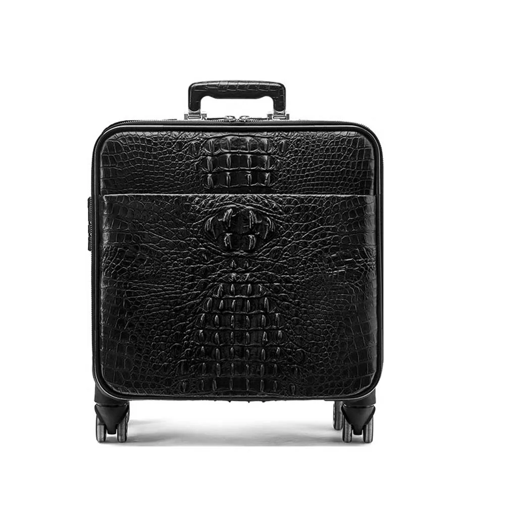 Crocodile box business Universal wheel Men and women Boarding case On a business trip Large capacity men women luggage
Crocodile box business Universal wheel Men and women Boarding case On a business trip Large capacity men women luggage