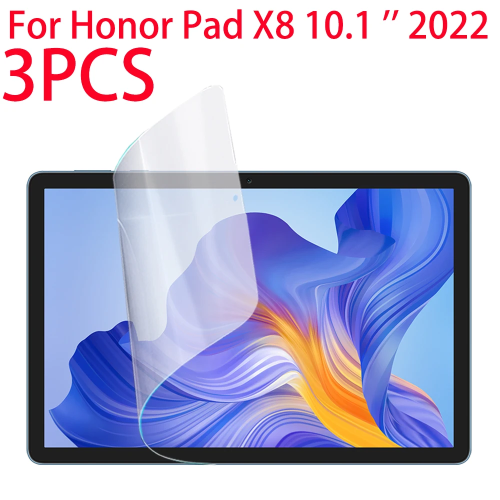 3 упаковки ПЭТ мягкая пленка протектор экрана для Honor Pad X8 10,1 дюймов 2022 Защитная пленка для Honor Pad X8 10,1
3 упаковки ПЭТ мягкая пленка протектор экрана для Honor Pad X8 10,1 дюймов 2022 Защитная пленка для Honor Pad X8 10,1
