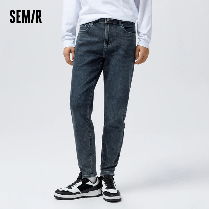 Semir Jeans Men Fit Smart Temperature-changing Comfortable Small-legged Pants Spring Retro Simple Commuting Trousers
Semir Jeans Men Fit Smart Temperature-changing Comfortable Small-legged Pants Spring Retro Simple Commuting Trousers