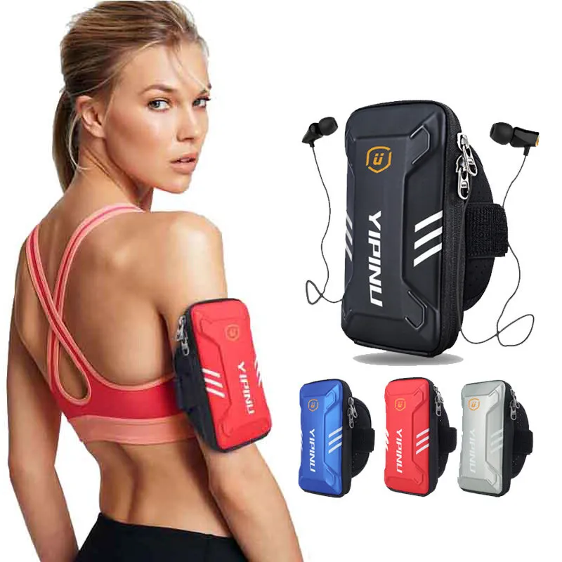 

Design Sports Running Cycling Bag Jogging Gym Armband Arm Band Holder Bag For Mobile Phones Less 6 Inch Keys Pack Sarung Telefon