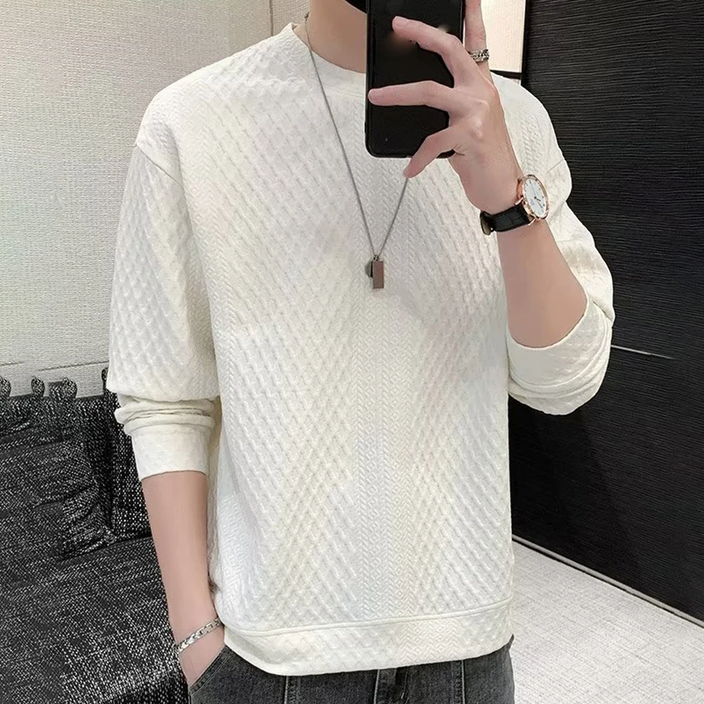 New Men's Casual Sweatshirts Solid Color Spring Autumn Long Sleeve Tops Men Clothes All Match Sports Pullovers
New Men's Casual Sweatshirts Solid Color Spring Autumn Long Sleeve Tops Men Clothes All Match Sports Pullovers