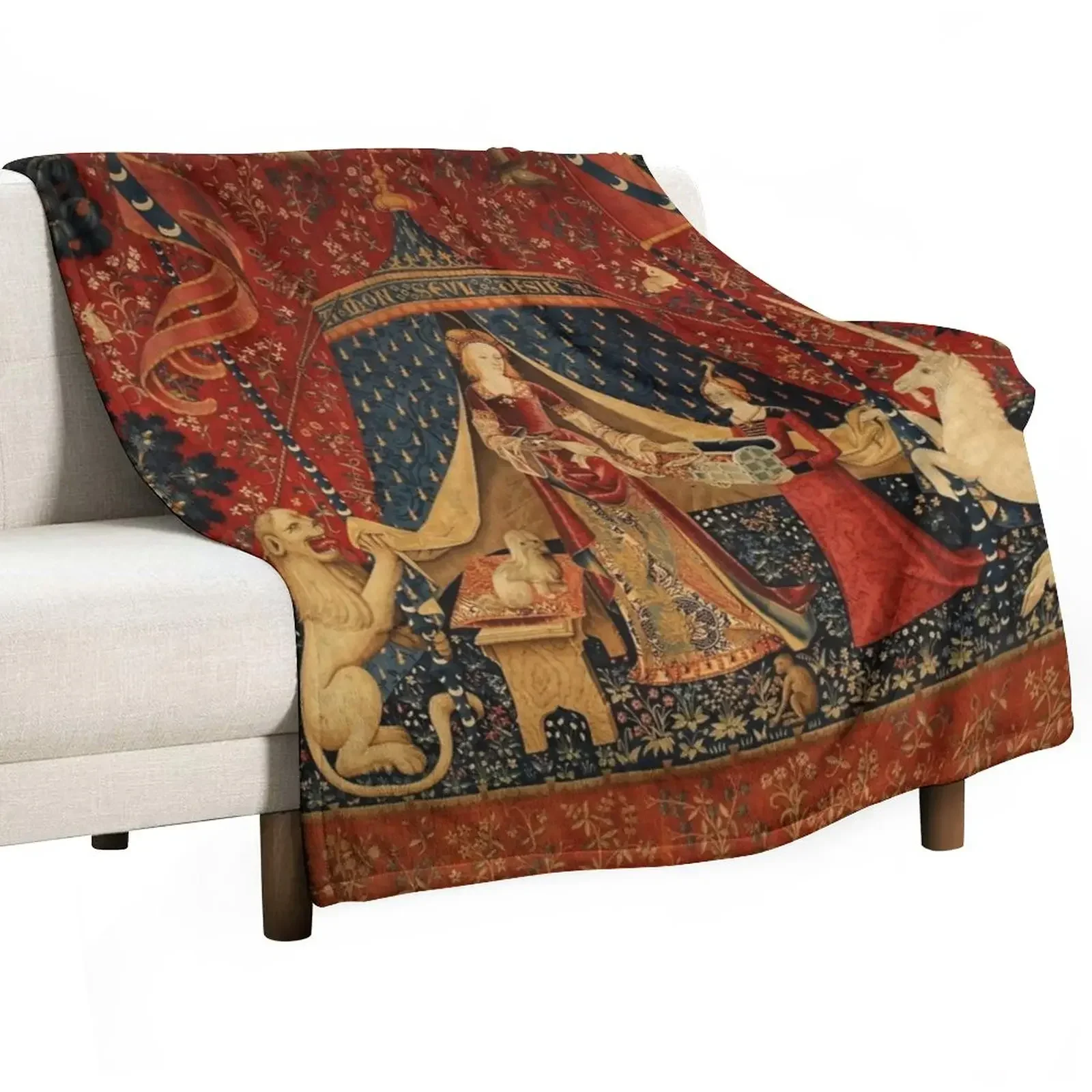 Tapestry: The lady and the unicorn Throw Blanket Luxury Throw Fashion Sofas Blankets
Tapestry: The lady and the unicorn Throw Blanket Luxury Throw Fashion Sofas Blankets